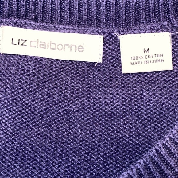 VINTAGE 90s Y2K Argyle Tennis Prep Preppy Sweater - Picture 5 of 6